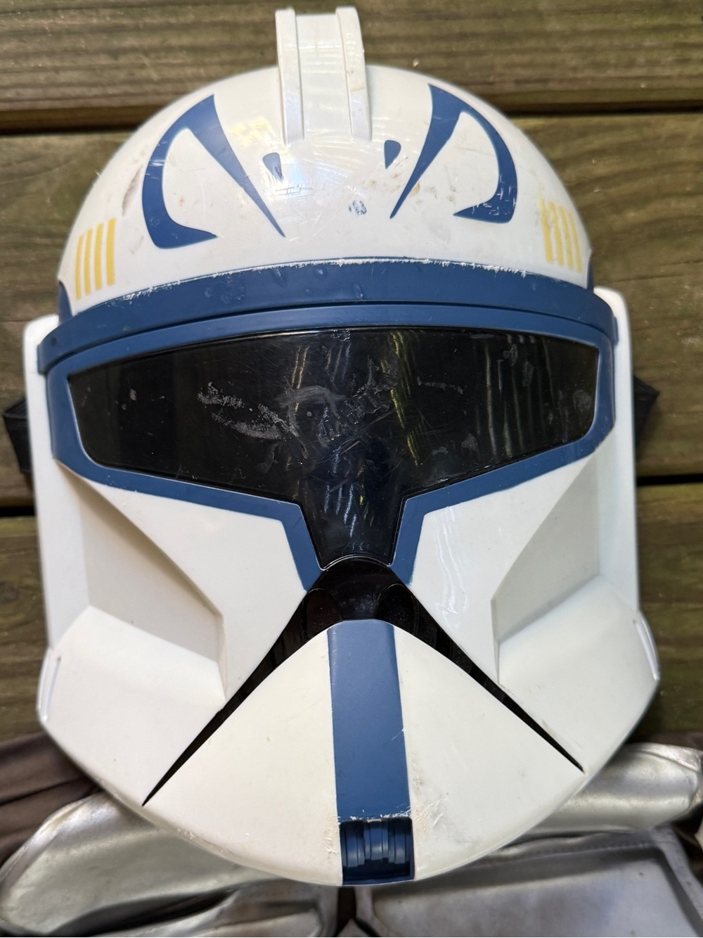 Star Wars Rex Character Child Costume Toy Mask Rubies Blue White One Size